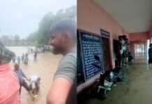 झालावाड़ में बारिश बनी आफत: स्कूल बना टापू, 40 बच्चों और शिक्षकों का रेस्क्यू