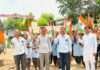 तिरंगे के रंग में रंगा बिखरनियाकलां, देशभक्ति के नारों से गूंजा गांव