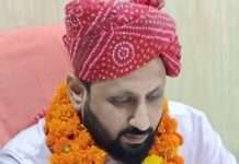 नागौर के नवनियुक्त सीएमएचओ का गर्मजोशी से स्वागत