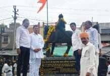 डग में महाराणा प्रताप की भव्य प्रतिमा का अनावरण