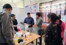 नेशनल विजिट की तैयारियों को लेकर पीएचसी कचनारा का निरीक्षण
