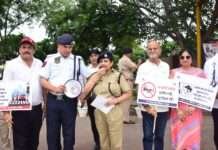 जयपुर में रॉन्ग साइड वाहन चालकों पर पुलिस की सख्ती