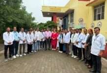 पीएचसी कछनारा में राष्ट्रीय स्तर की टीम ने किया गुणवत्ता निरीक्षण