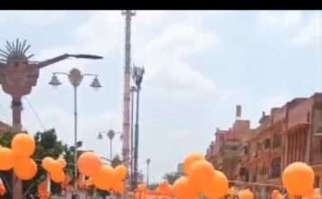 जयपुर में CM भजनलाल शर्मा का रोड शो, चारदीवारी में BJP ने झोंकी पूरी ताकत