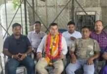 जोधपुर वार्ड नंबर 9 से संजय बिश्नोई ने भरा नामांकन