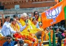 जयपुर में CM भजनलाल शर्मा का रोड शो, बोले- भाजपा को जिताएं