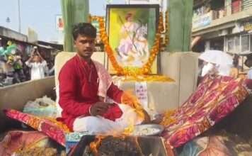 वीर तेजा संघ लोसल ने निकाली भव्य पदयात्रा