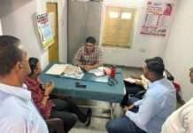 रियांबड़ी के राजकीय चिकित्सालय पहुंचे नगरपालिका अध्यक्ष सुनील कुमार चौहान