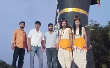 जय श्रीराम के जयकारों से गूंजा पादूकलां
