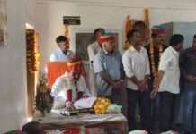 डेह में नवनिर्वाचित सरपंच डूंगर सिंह बाना ने संभाला कार्यभार