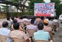पीसांगन थाने में मनाया राष्ट्रीय एकता दिवस